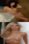 Naked woman Dolphin water